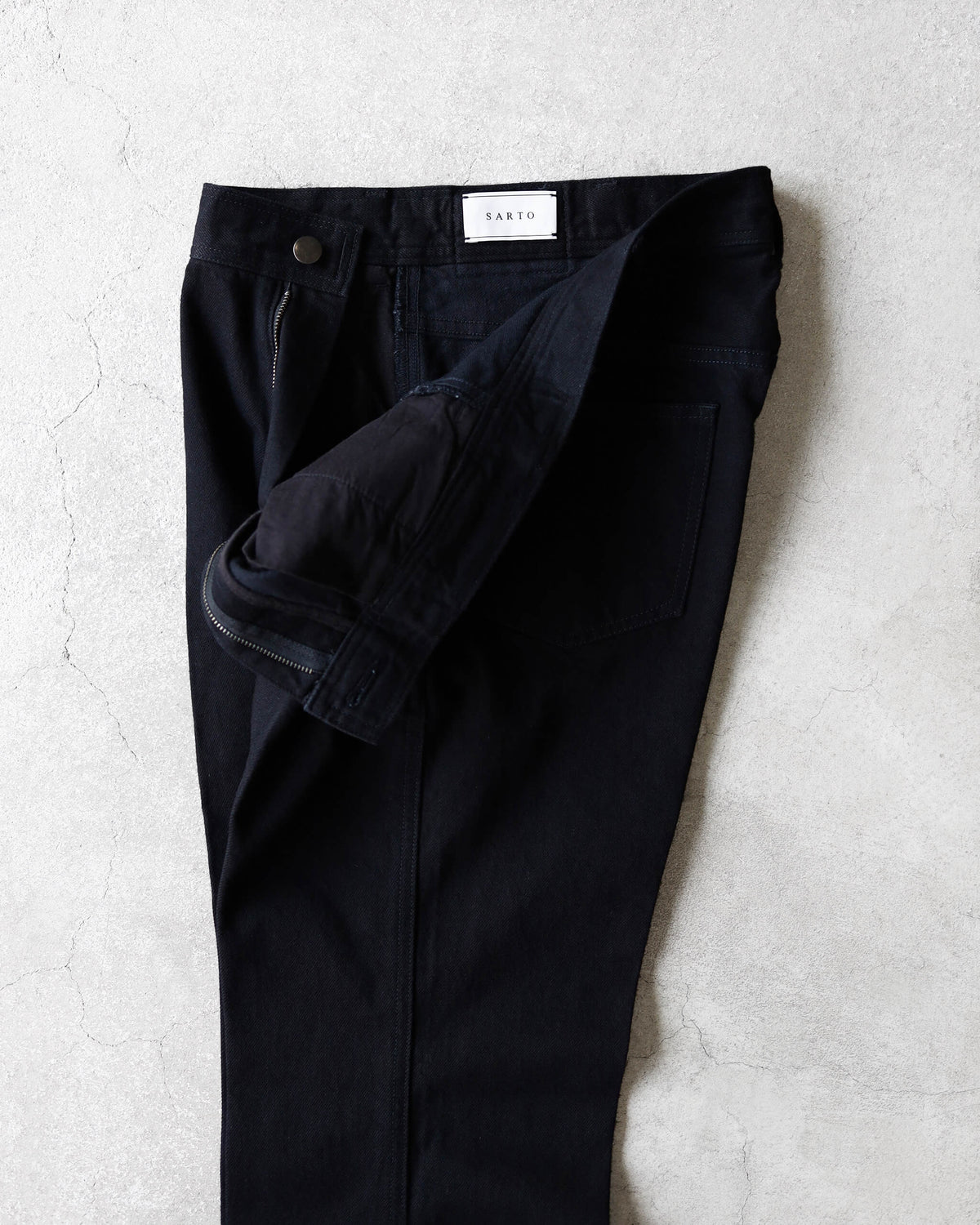 [Exclusive] DENIM PANTS TYPE 001 "BLACK"