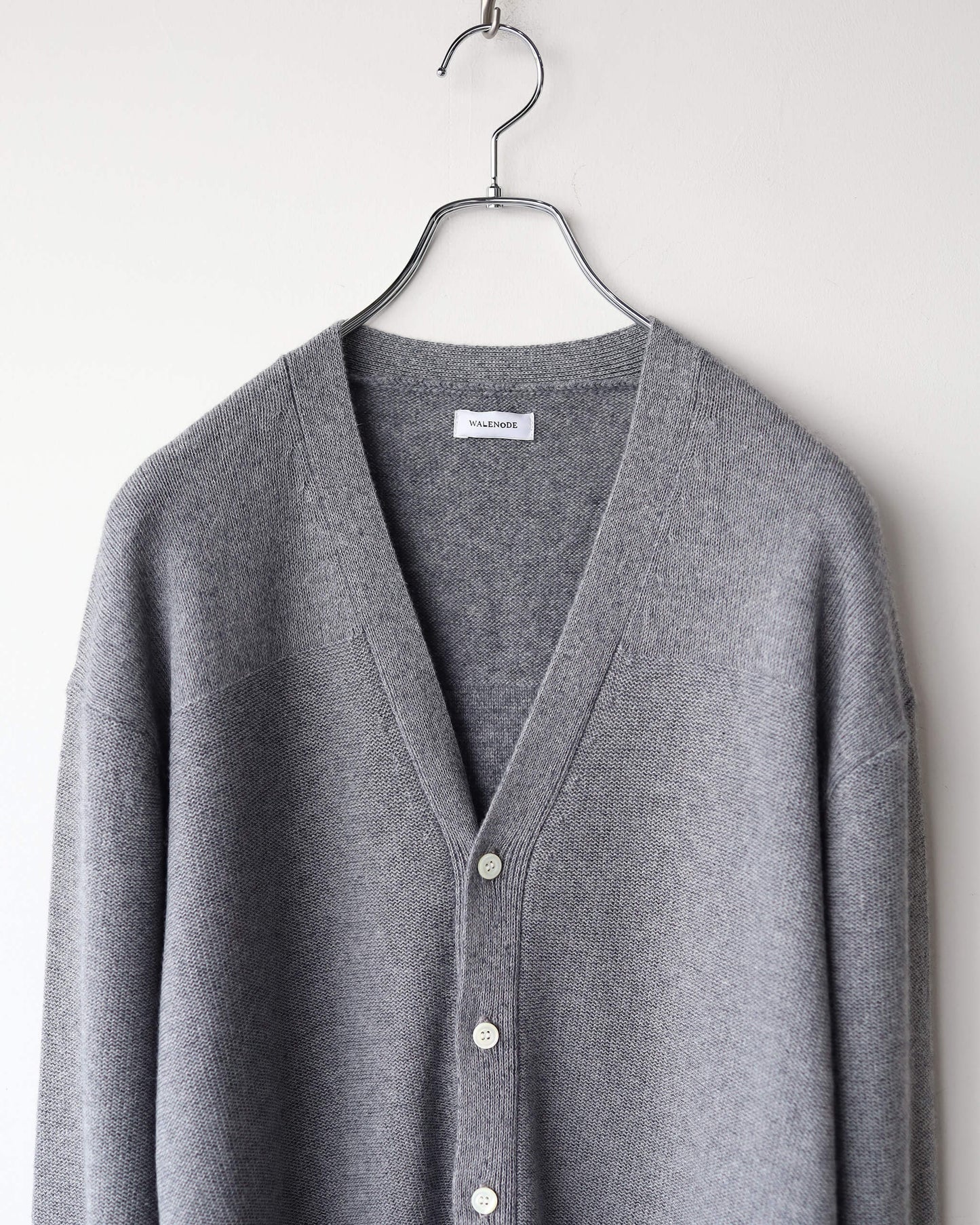 Cashmere paper Cardigan "Grey"