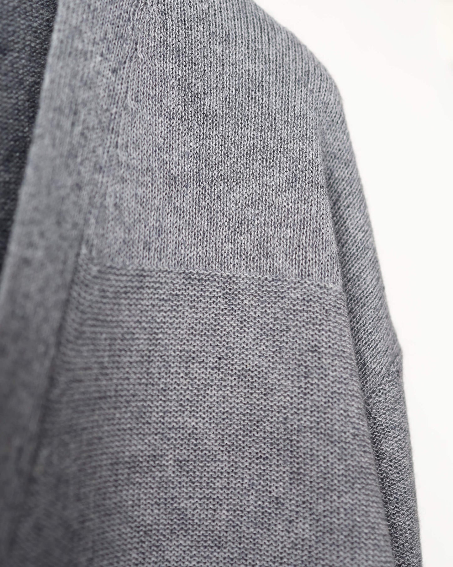 Cashmere paper Cardigan "Grey"