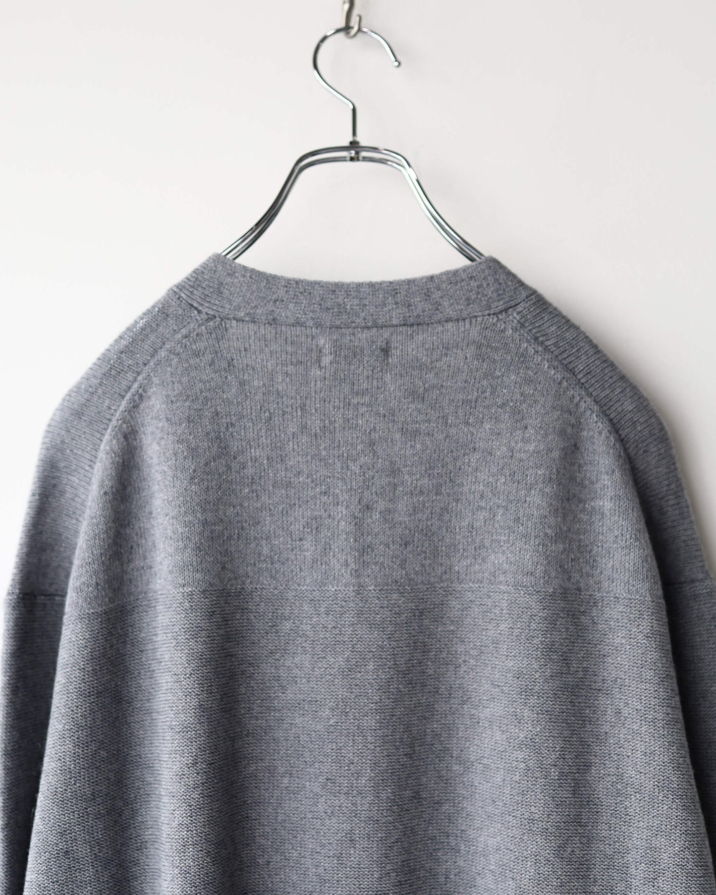 Cashmere paper Cardigan "Grey"