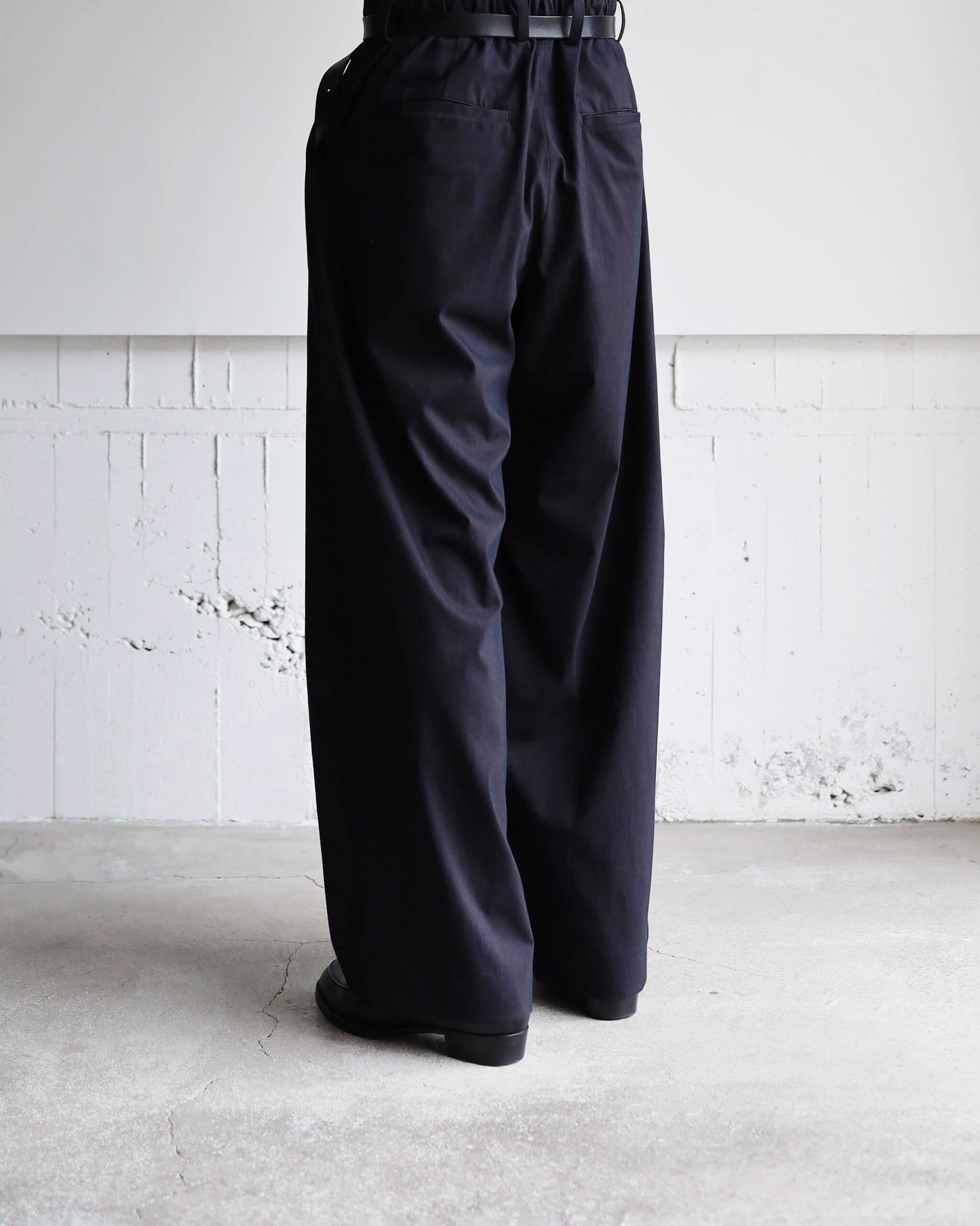 46G Solaro Trousers "BLACK BROWN"