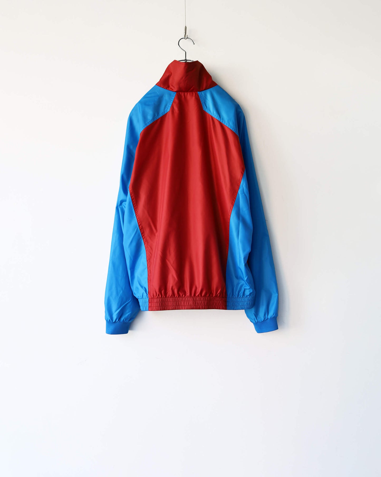 PANEL COLOR TRACK JACKET "BLUE/RED"