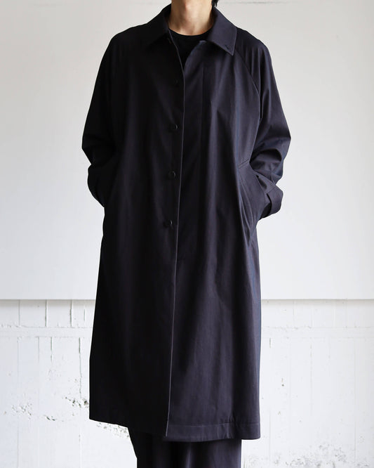 46G Solaro Raglan Coat "BLACK BROWN"