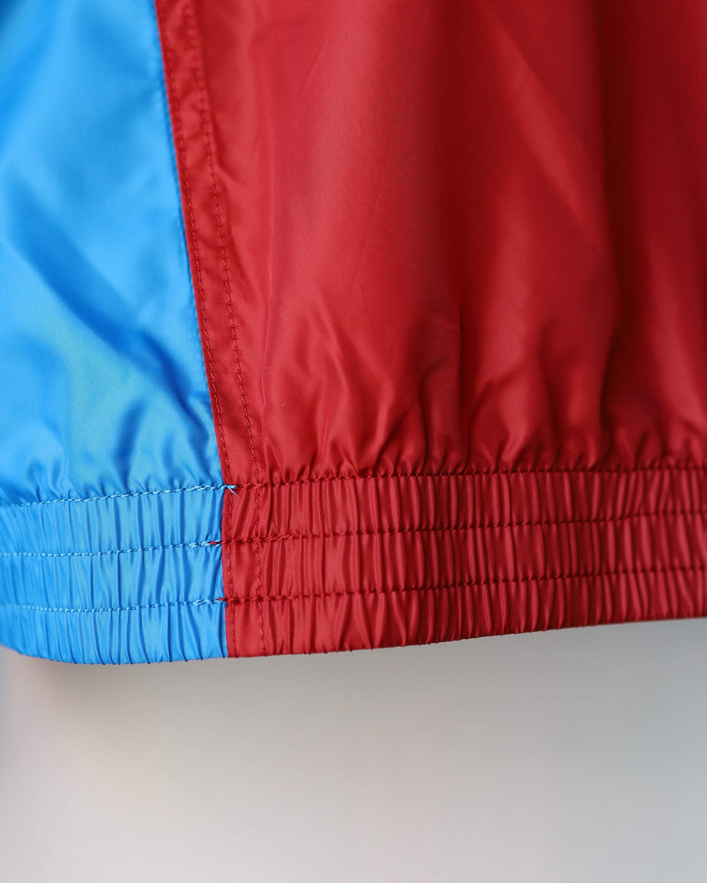 PANEL COLOR TRACK JACKET "BLUE/RED"