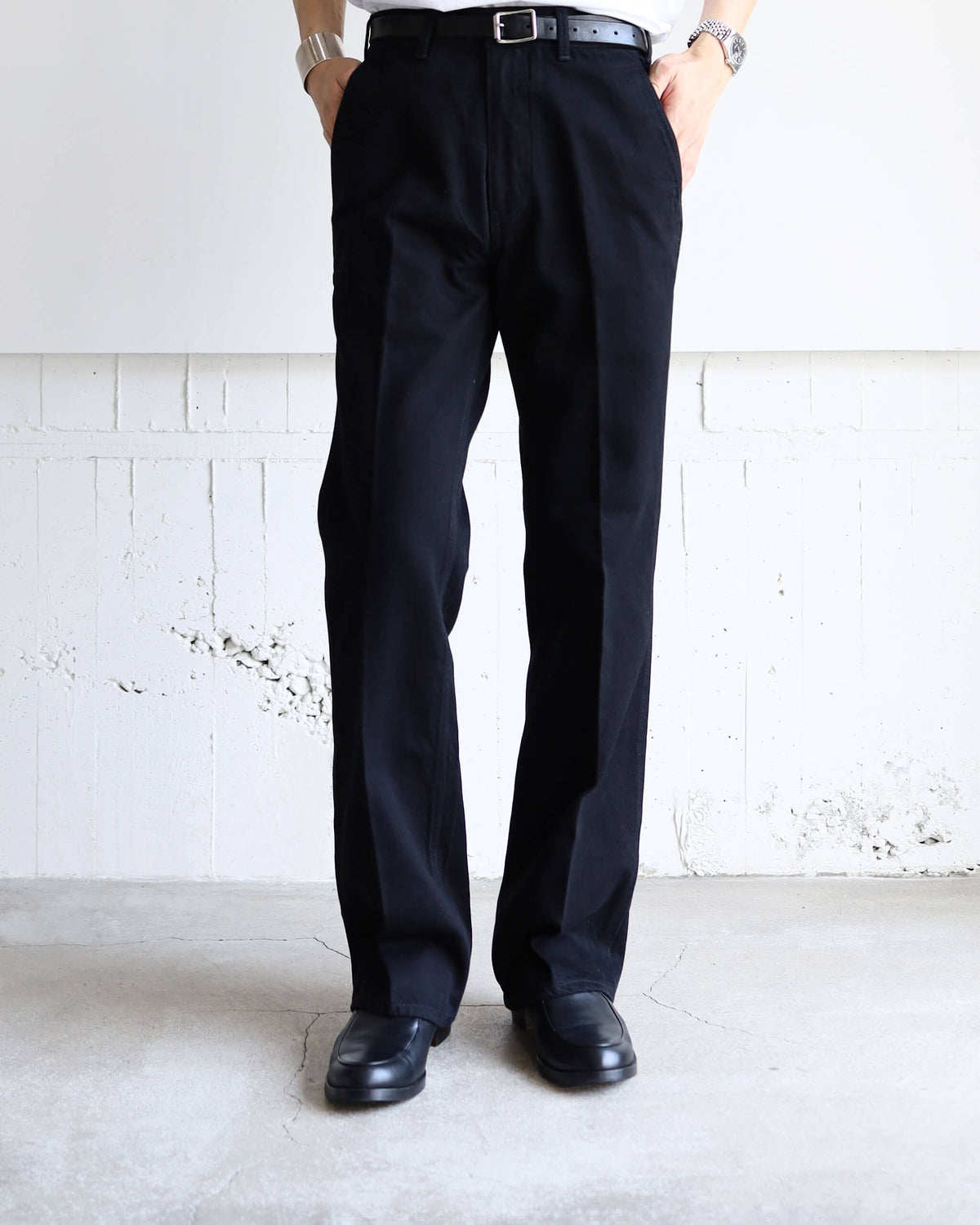 [Exclusive] DENIM PANTS TYPE 001 "BLACK"