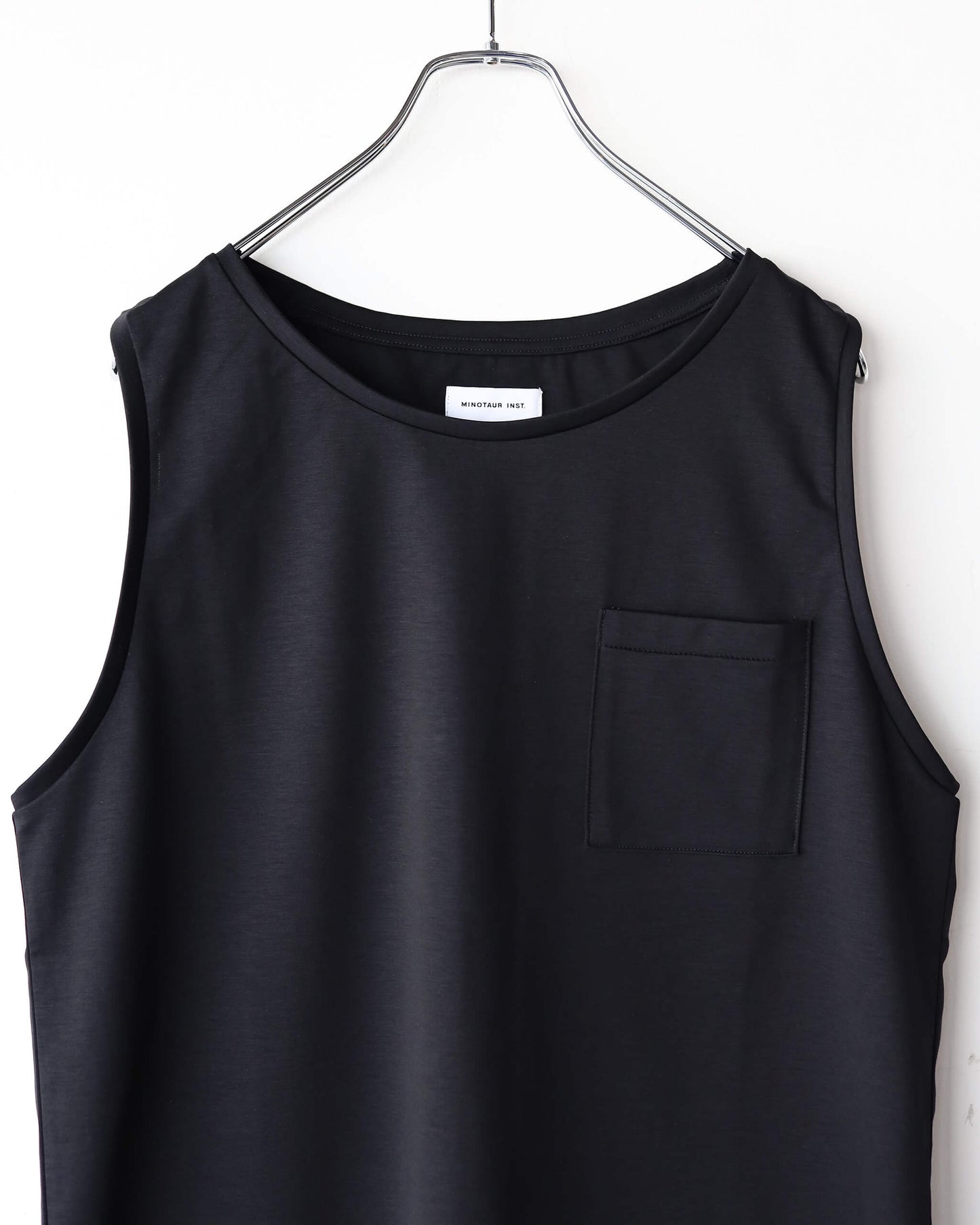 EXTRA FINE TANK TOP "BLACK"