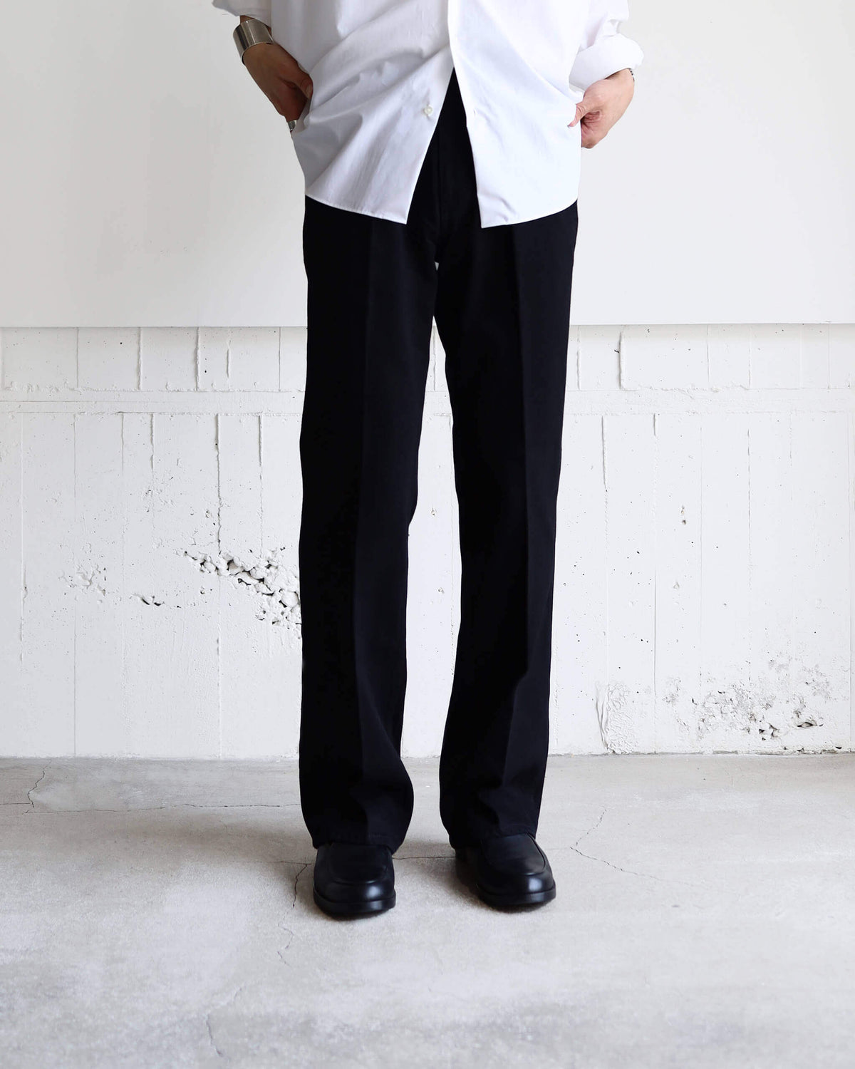 [Exclusive] DENIM PANTS TYPE 001 "BLACK"