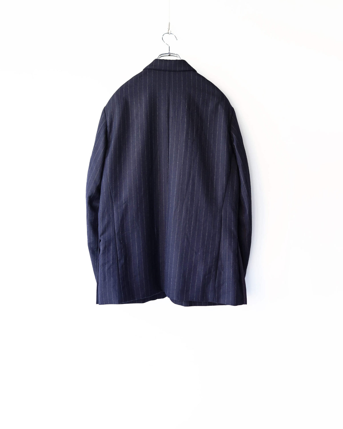 Pencil Stripe 3B Tailored "NAVY/GRAY"