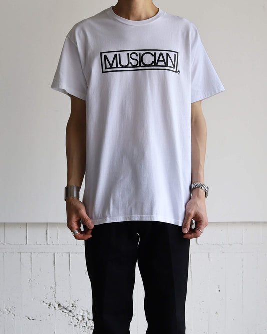 MUSICIAN SHORT SLEEVE T-SHIRT "WHITE"