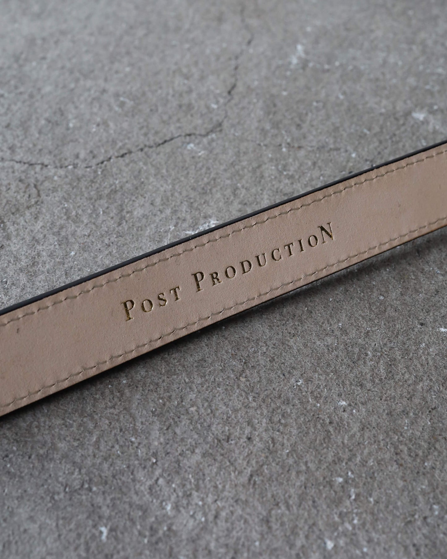 Western-Belt Vachetta "Black"