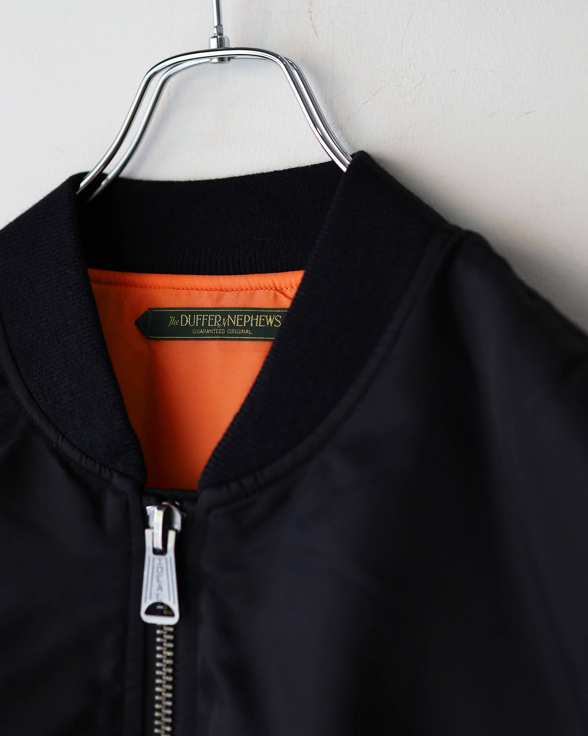 CUT OFF FLIGHT VEST "BLACK"