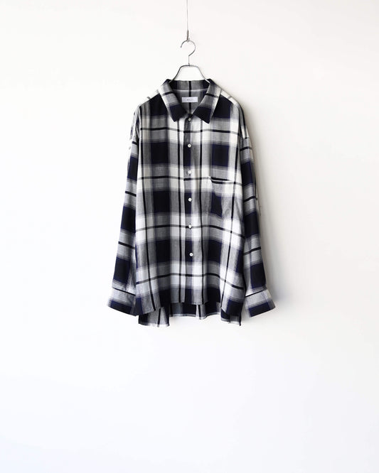 CHECK SHIRT "BLUE"