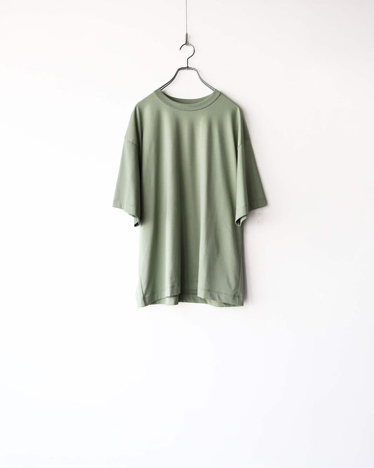 COMFORT FIT Tee GIZA 80/3 KNIT "SAGE"