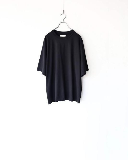 COMFORT FIT Tee GIZA 80/3 KNIT "BLACK"