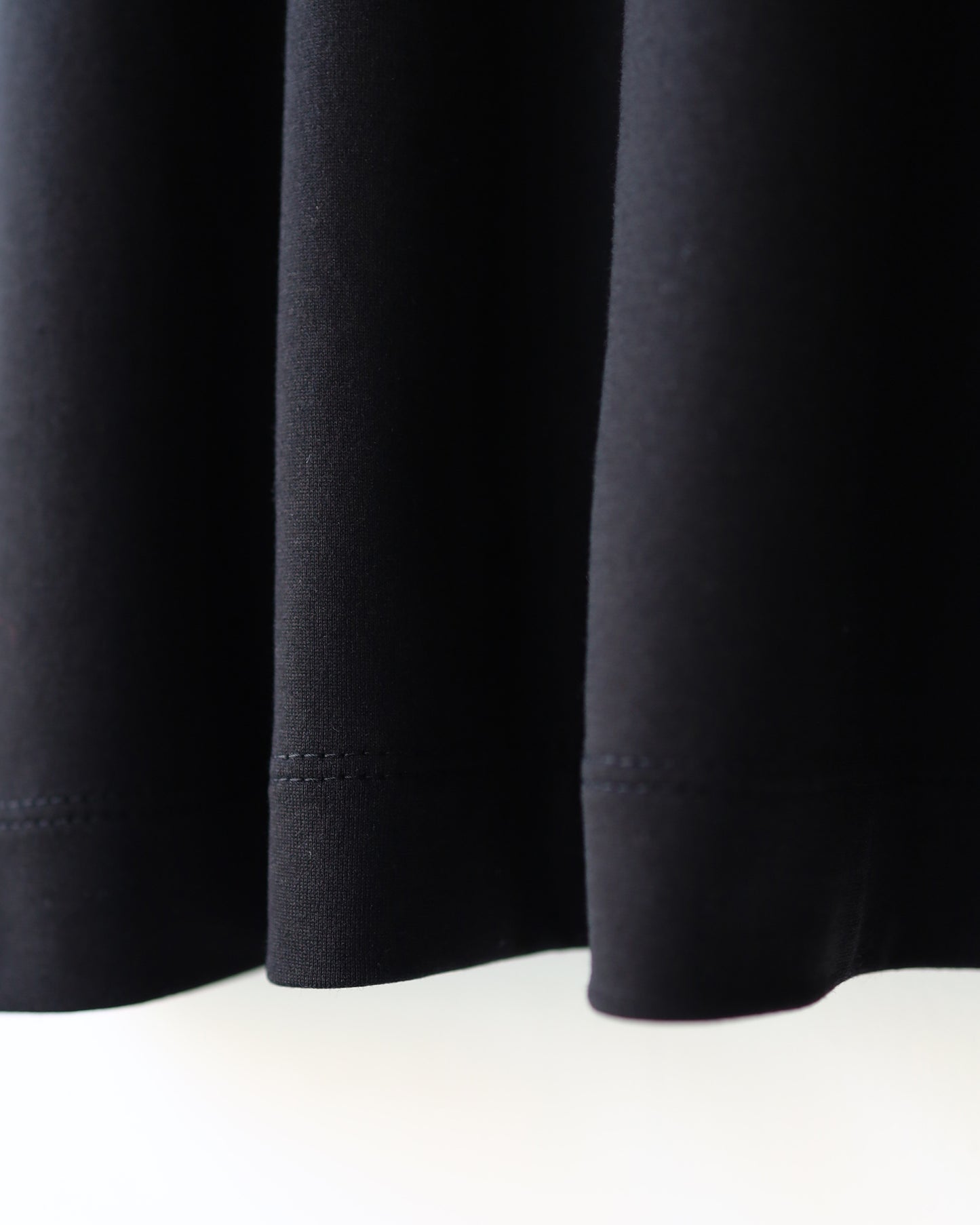 COMFORT FIT Tee ORGANIC GIZA 80/3 JERSEY SURVIVAL CLOTH® "BLACK"