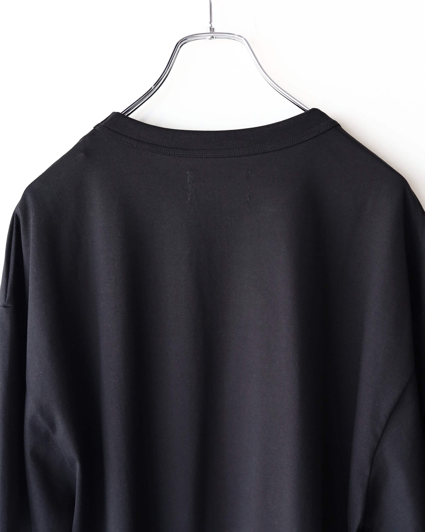 COMFORT FIT Tee GIZA 80/3 KNIT "BLACK"