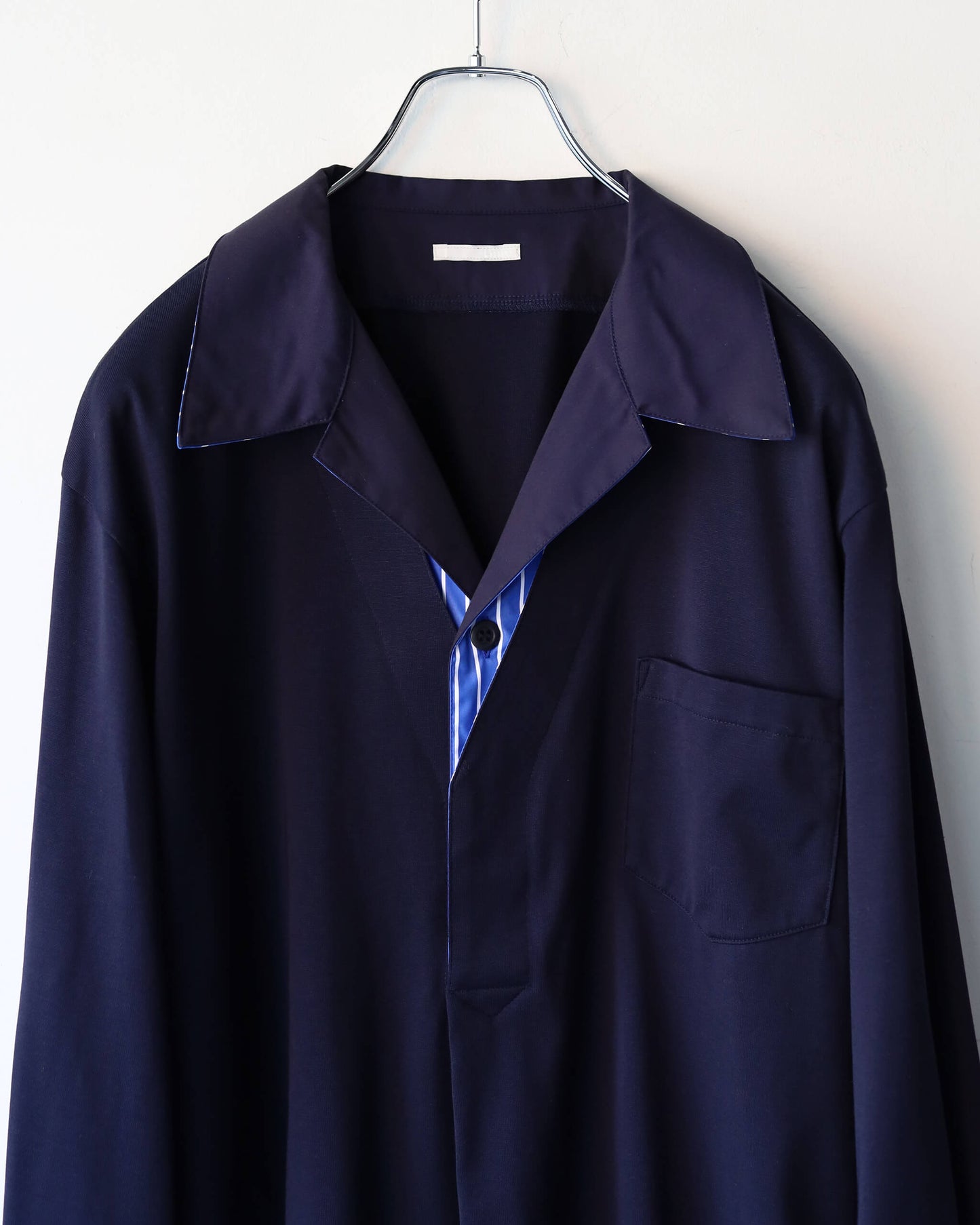 LAYERED L/S T-SHIRT "Nv"