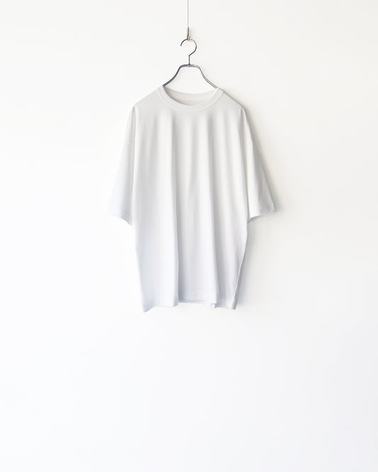 COMFORT FIT Tee ORGANIC GIZA 80/3 JERSEY SURVIVAL CLOTH® "WHITE"