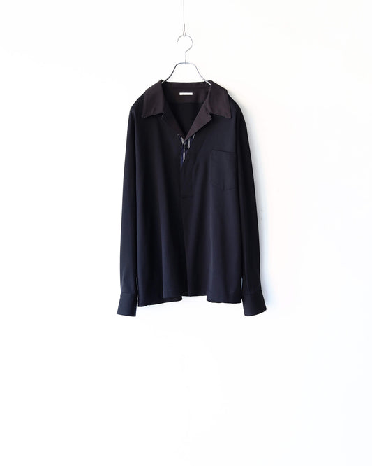 LAYERED L/S T-SHIRT "Bk"