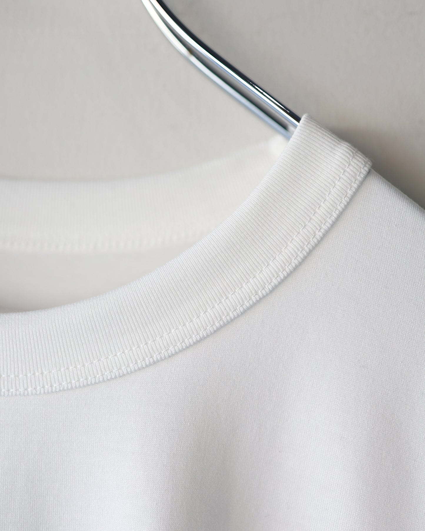 COMFORT FIT Tee ORGANIC GIZA 80/3 JERSEY SURVIVAL CLOTH® "WHITE"