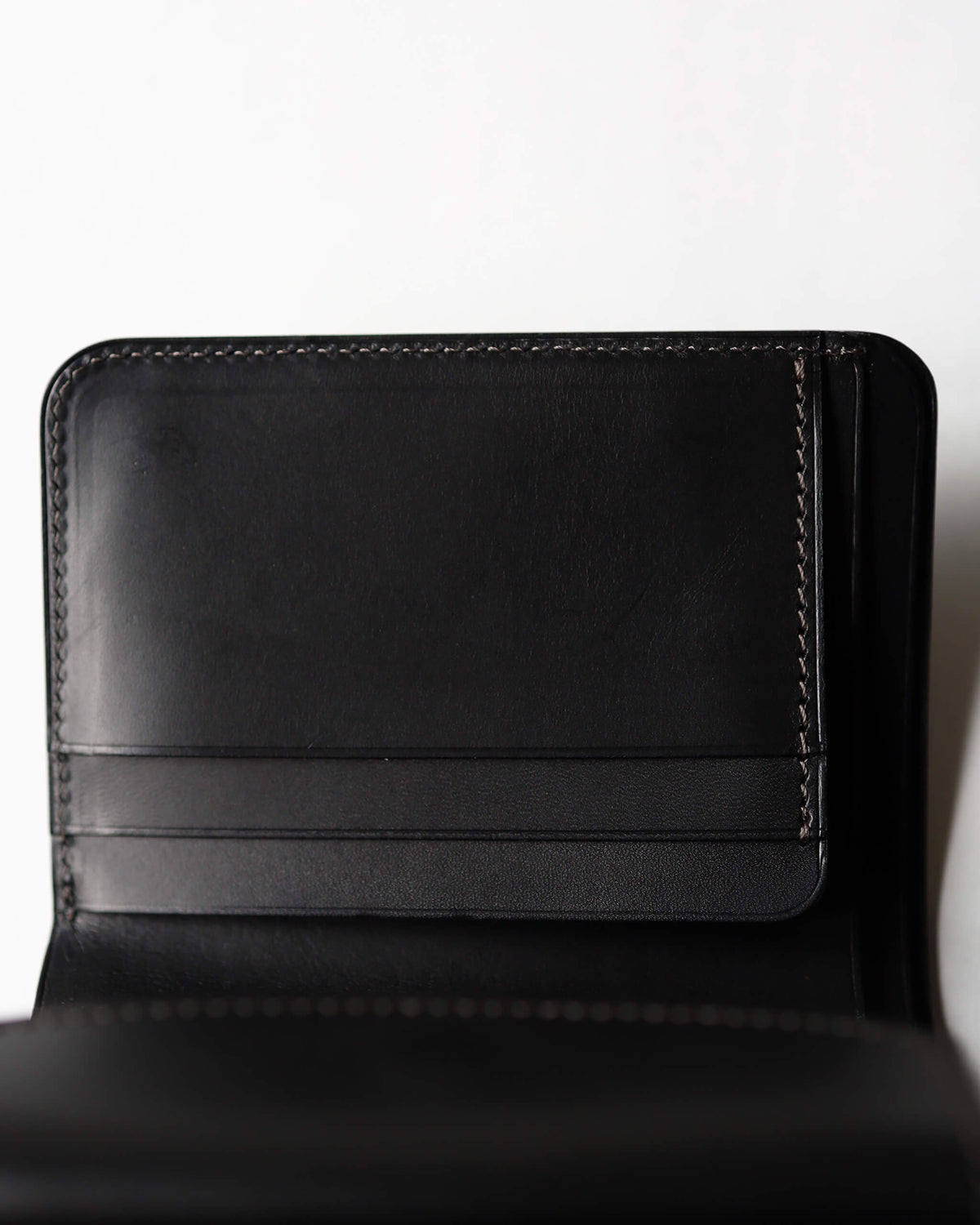 Flap Wallet - Italian Horse "Black"
