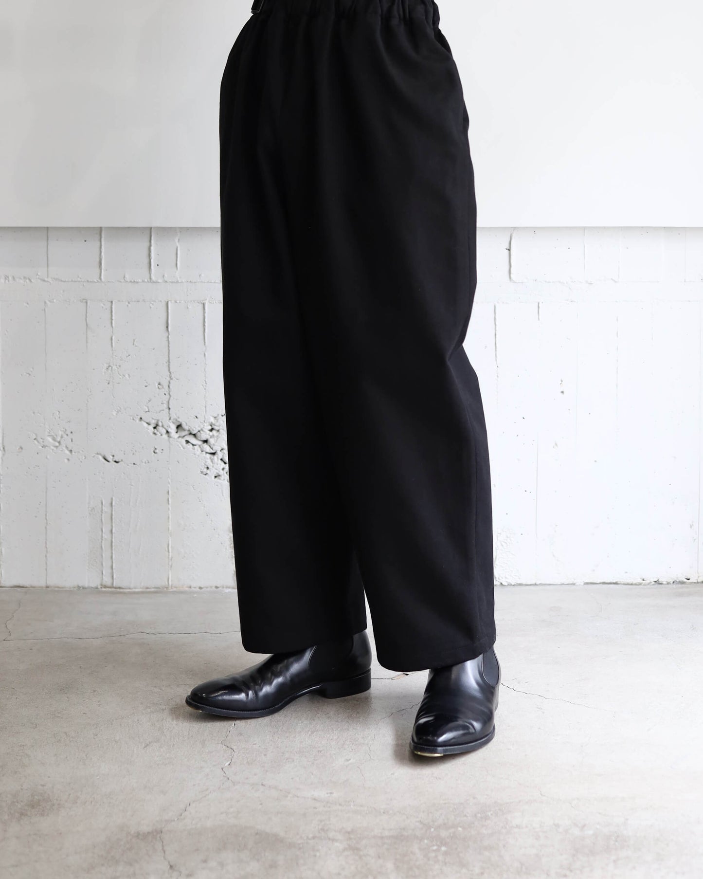 BELTED TROUSERS TYPE 3 "BLACK"