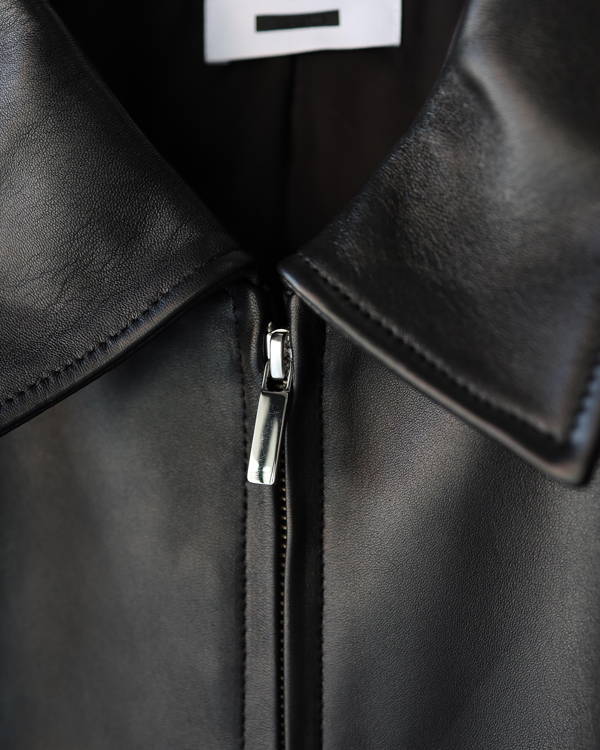 REVERBERATE LEATHER BLOUSON 