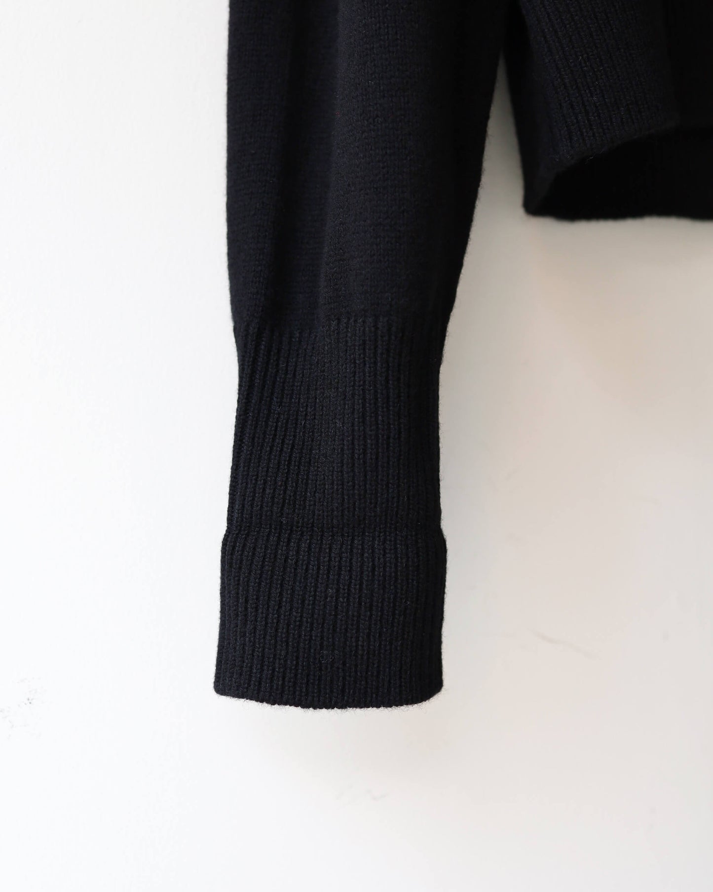 [Exclusive] flower crew cardigan "kuro"