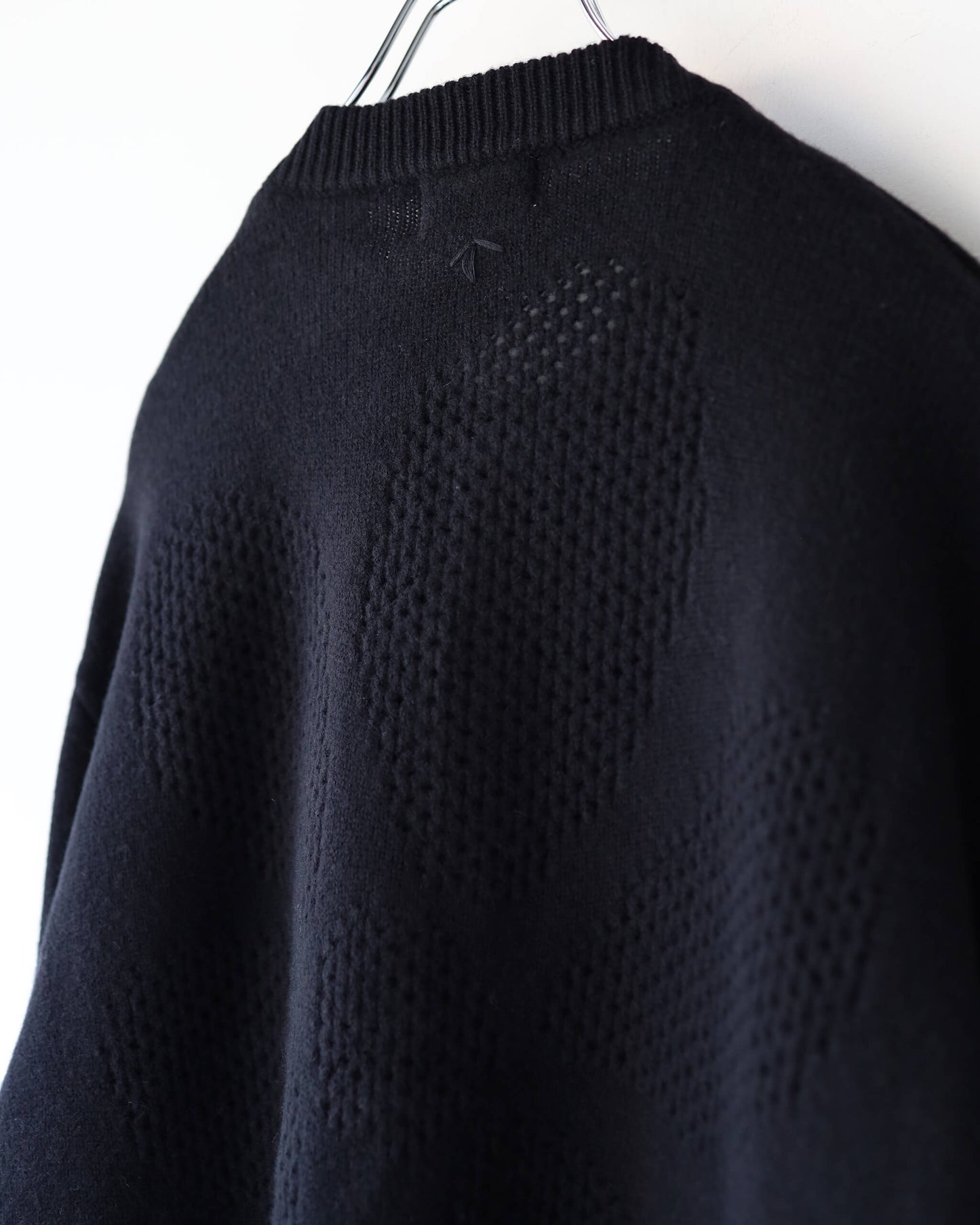 [Exclusive] flower crew cardigan "kuro"