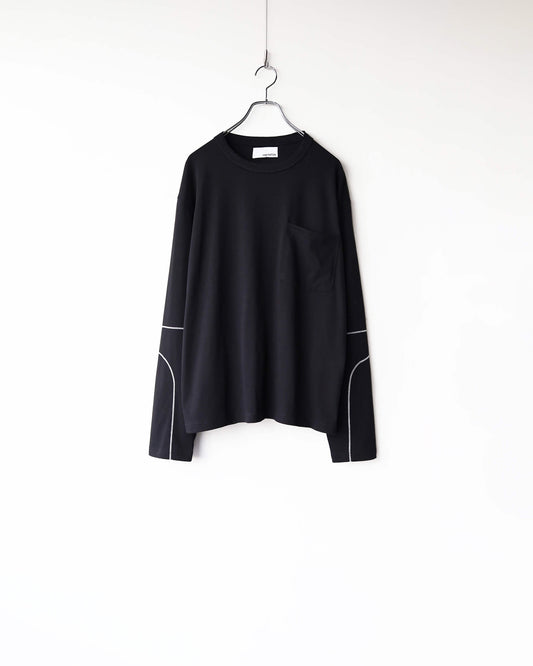 LS LOCK TEE "BLACK"