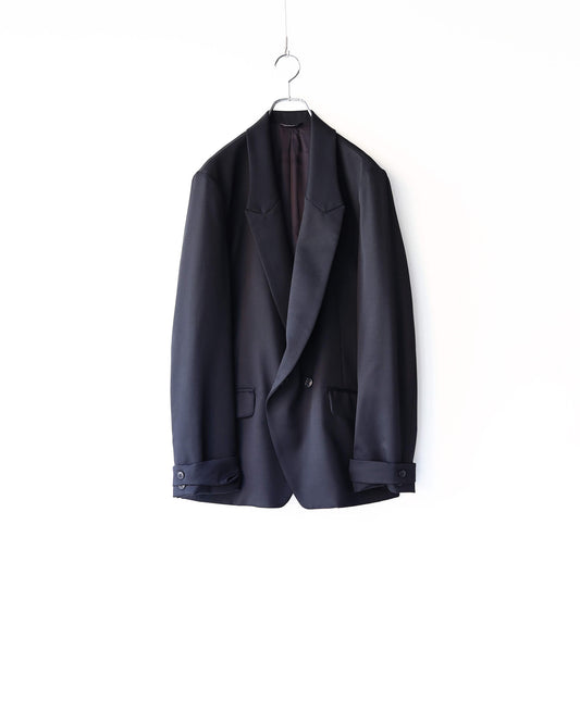 DOUBLE BREASTED JACKET "BLACK"