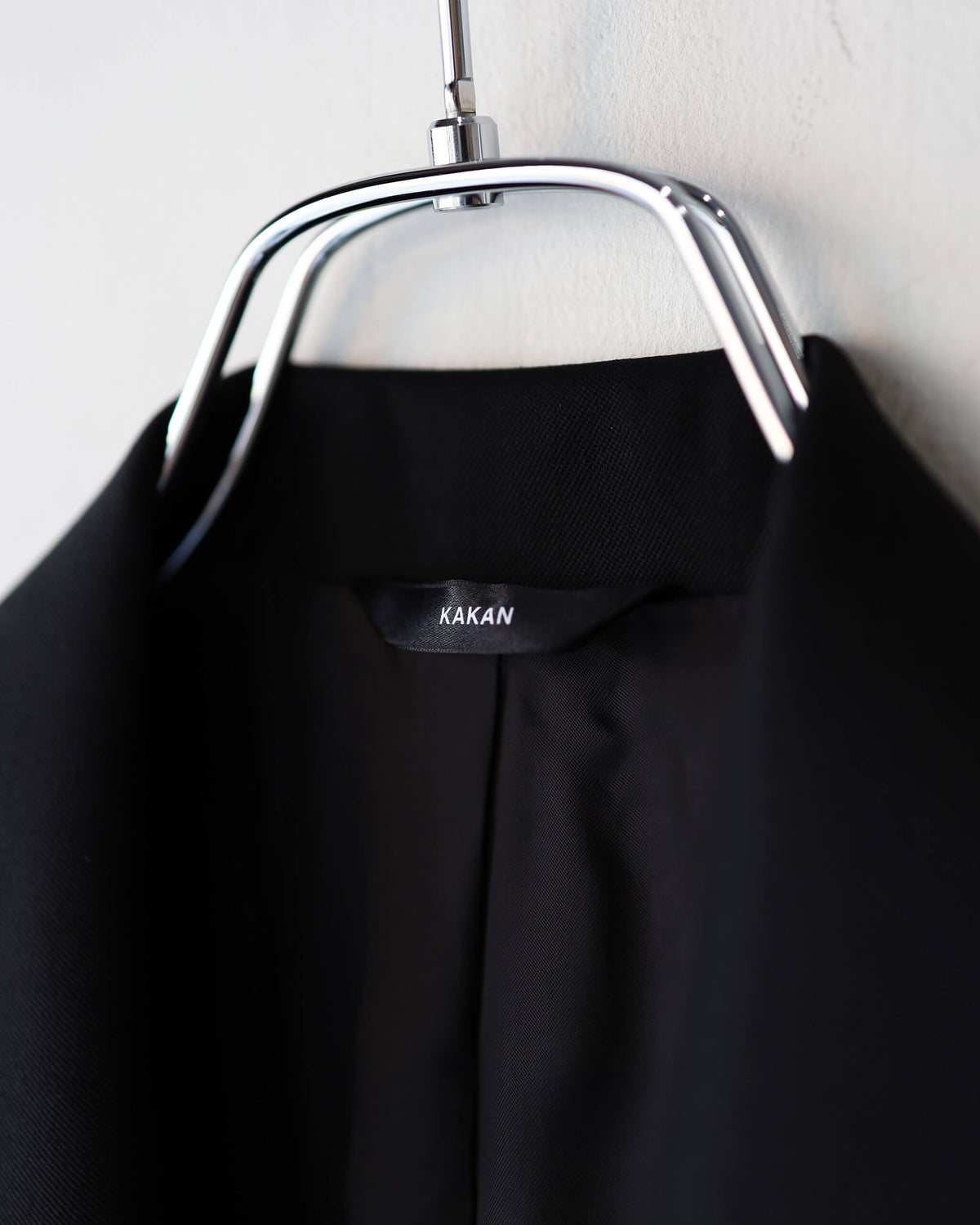 DOUBLE BREASTED JACKET "BLACK"