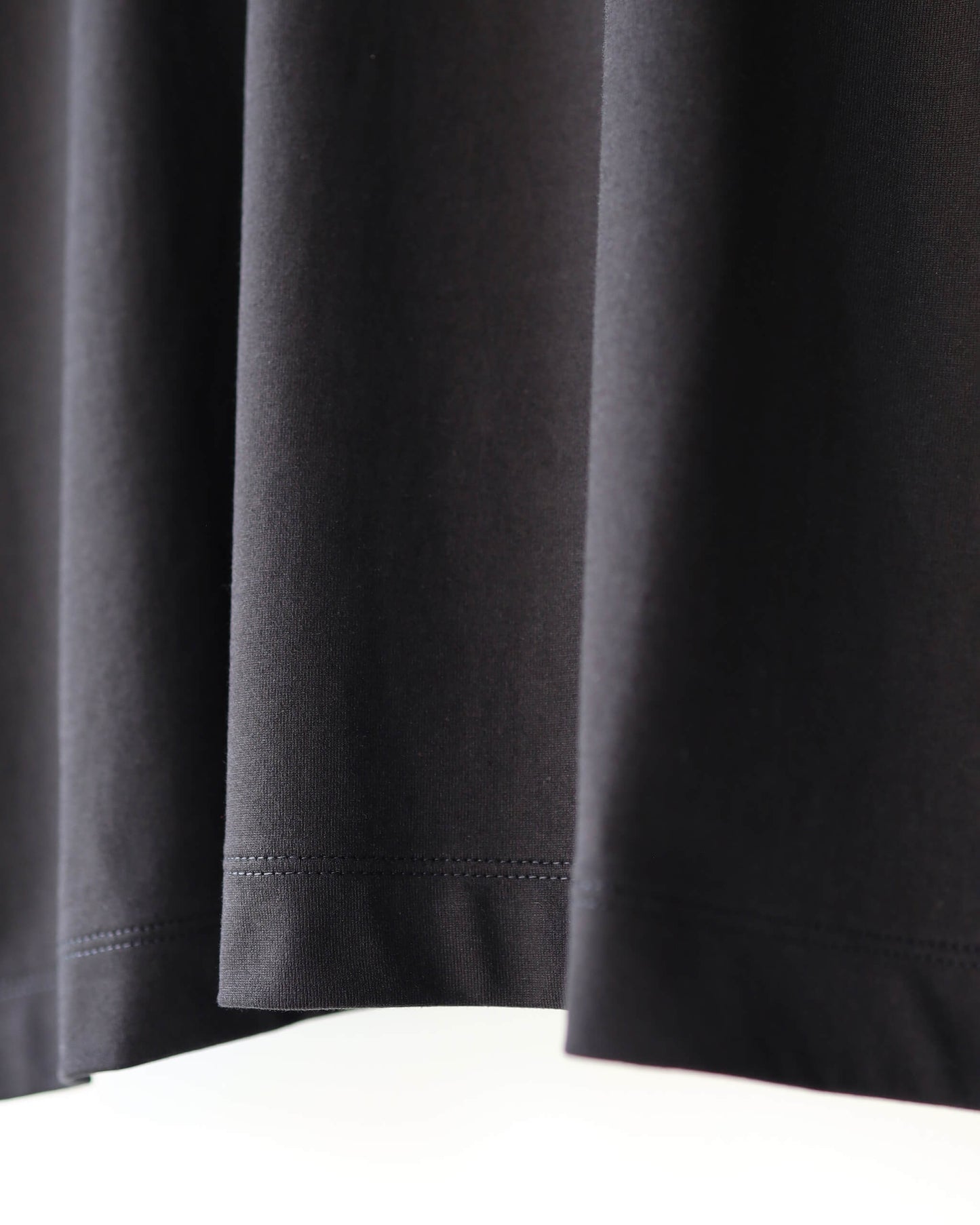 COMFORT FIT L/S Tee ORGANIC GIZA 60/3 SURVIVAL KNIT "BLACK"