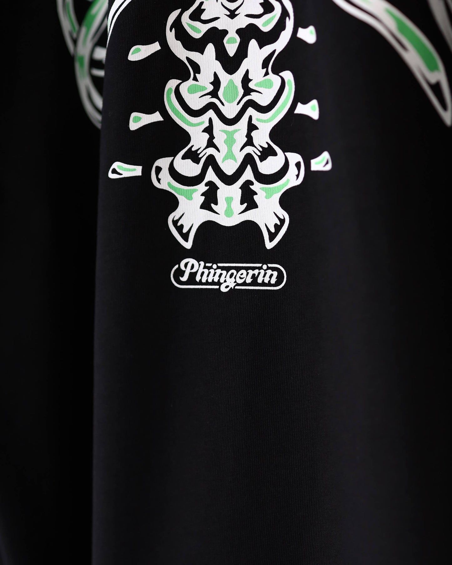 BONES L/S TEE "BLACK"