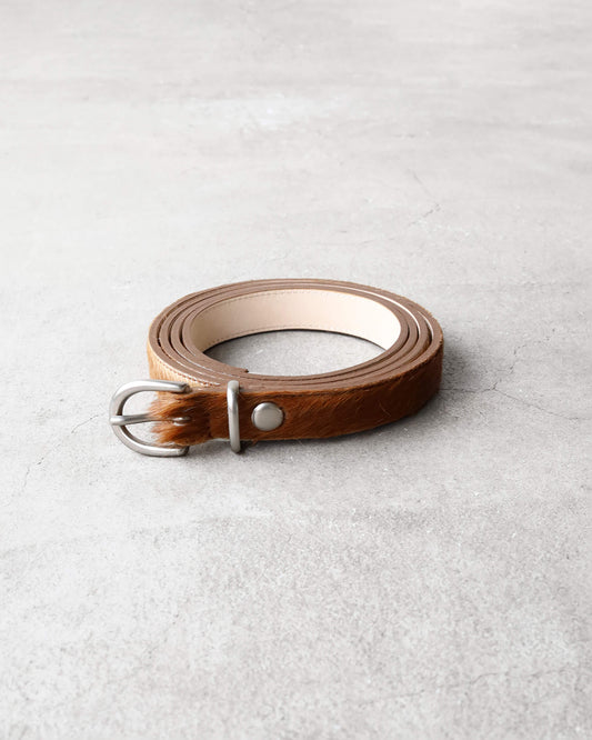 Western-Belt Horse Hair "Brown"