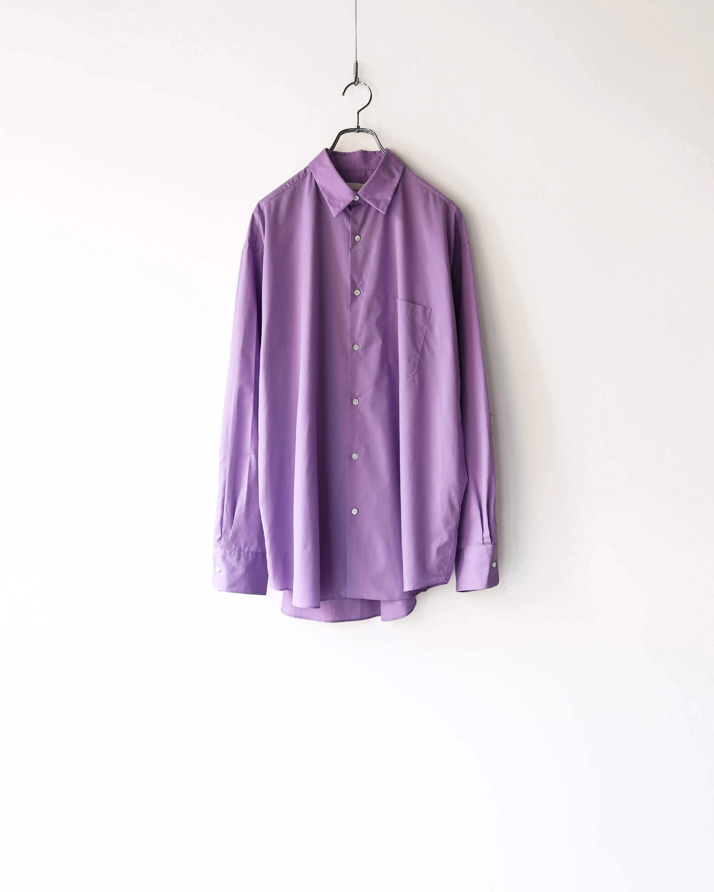 COMFORT FIT SHIRT PERUVIAN PIMA POPLIN "LAVENDER"