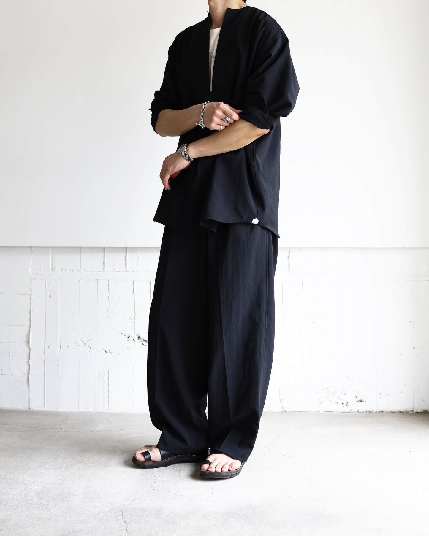 SKIPPER SHIRT "BLACK"