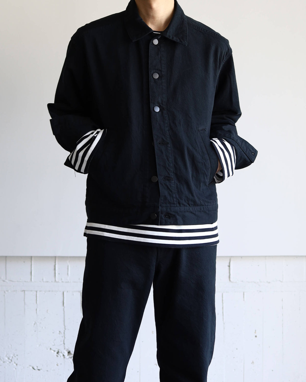 DENIM JACKET "BLACK"