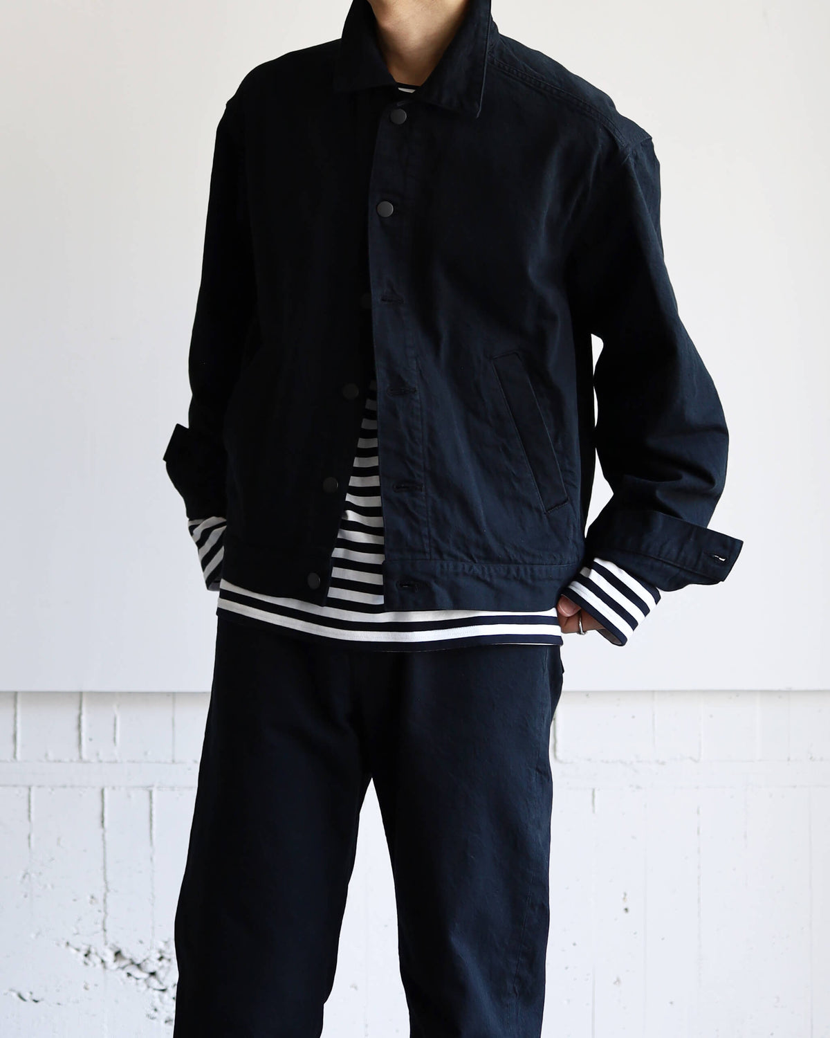 DENIM JACKET "BLACK"