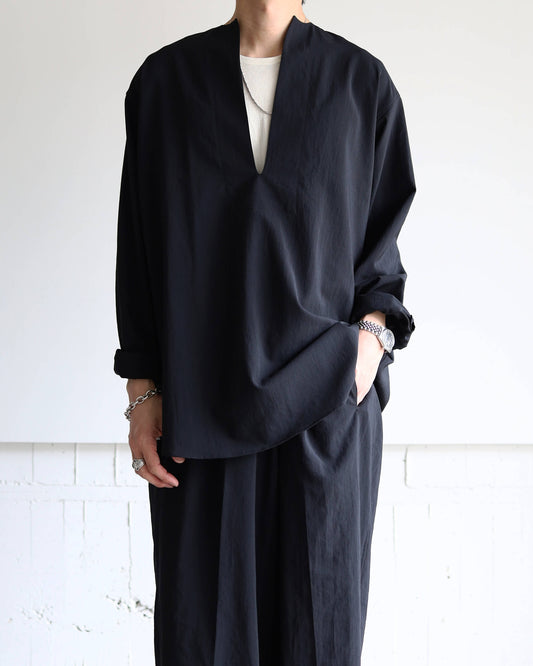 SKIPPER SHIRT "BLACK"