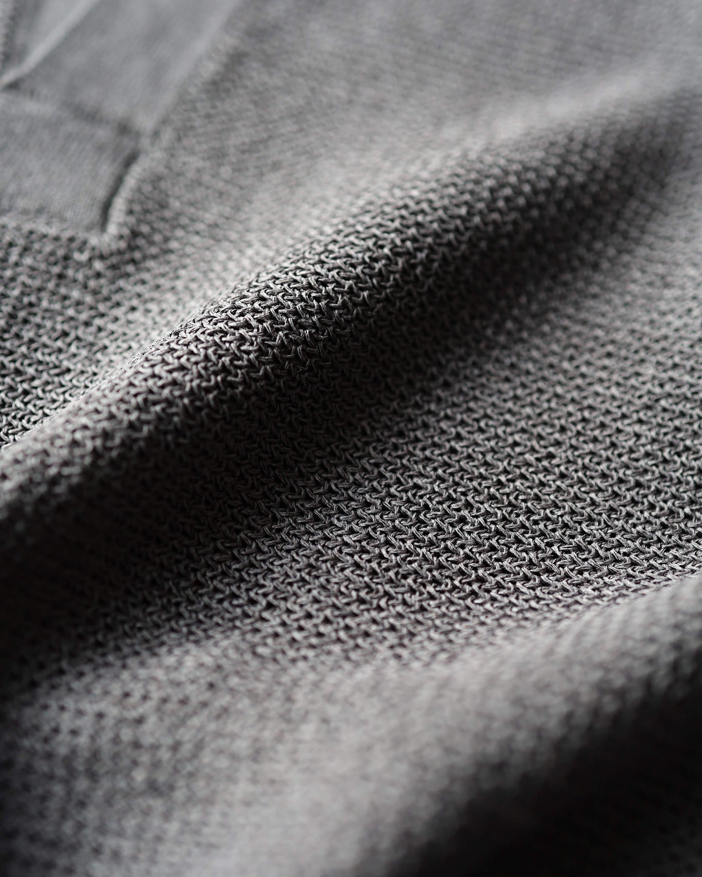 Paper & Recycled polyester Skipper knit wear "Grey"