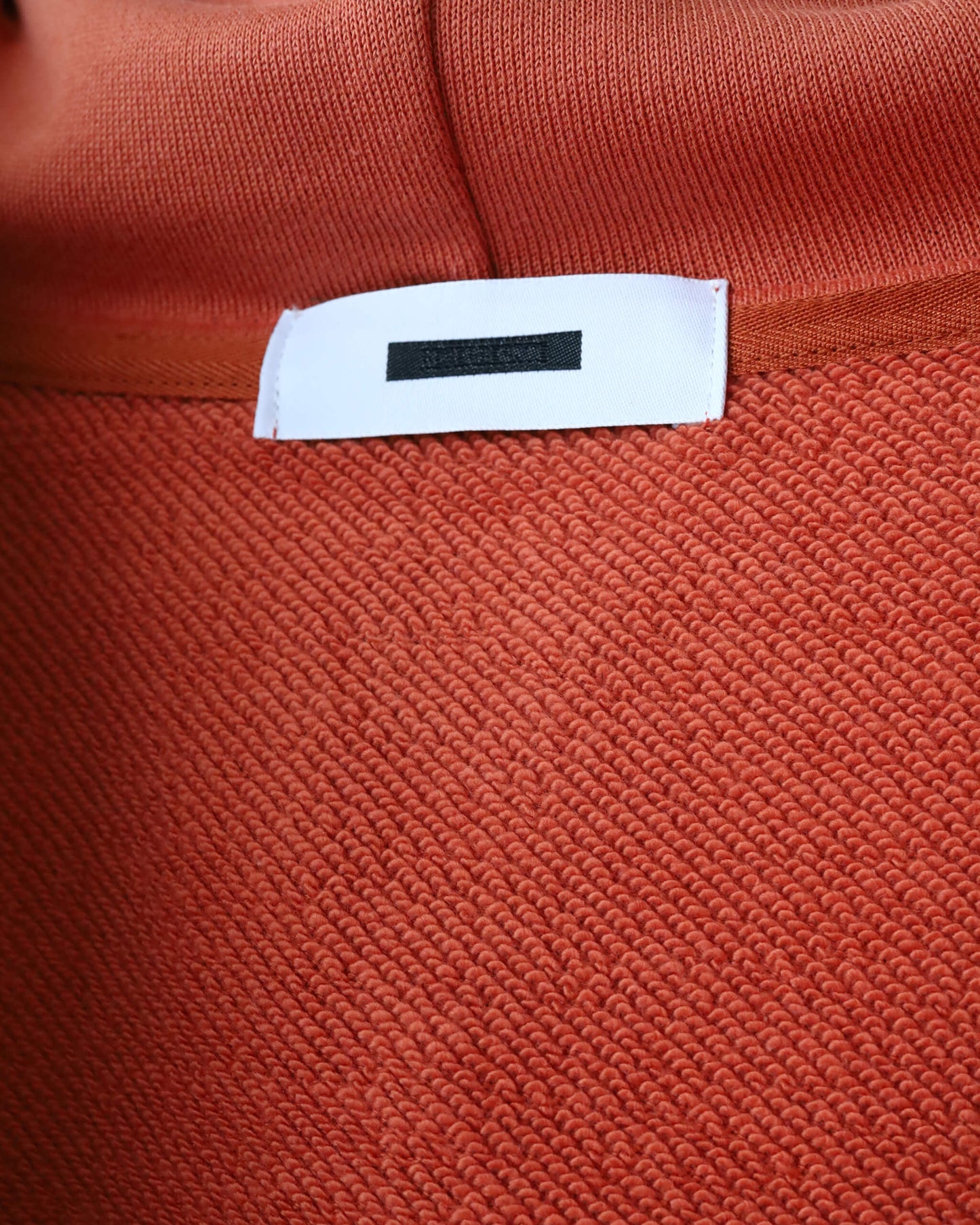 HALF ZIP HOODY "ORANGE"