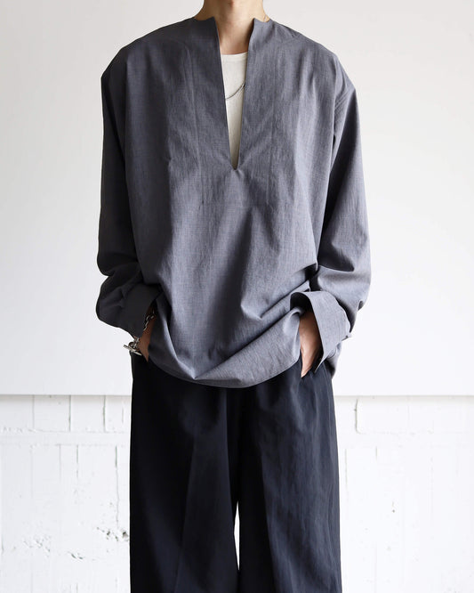SKIPPER SHIRT "GRAY"