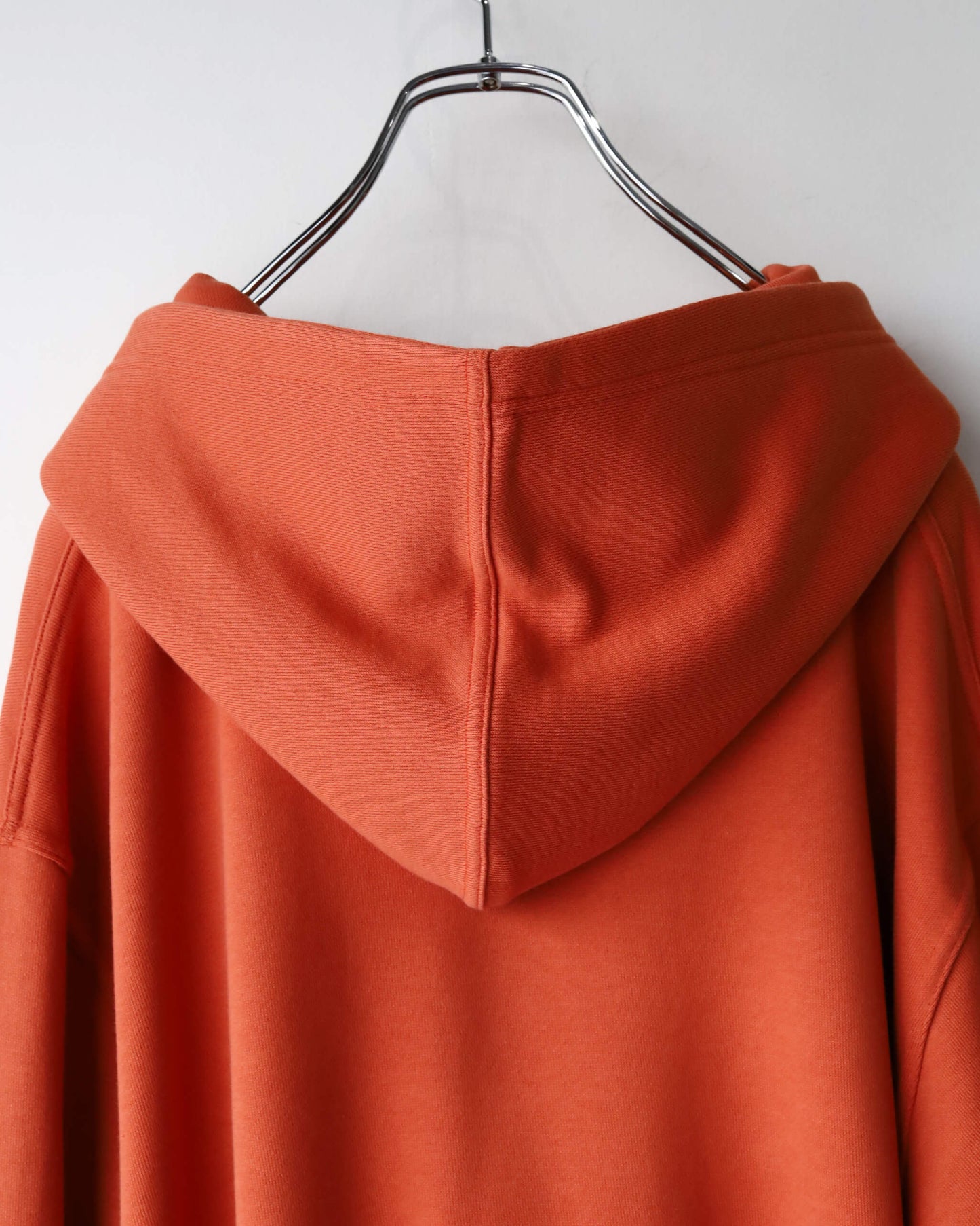 HALF ZIP HOODY "ORANGE"