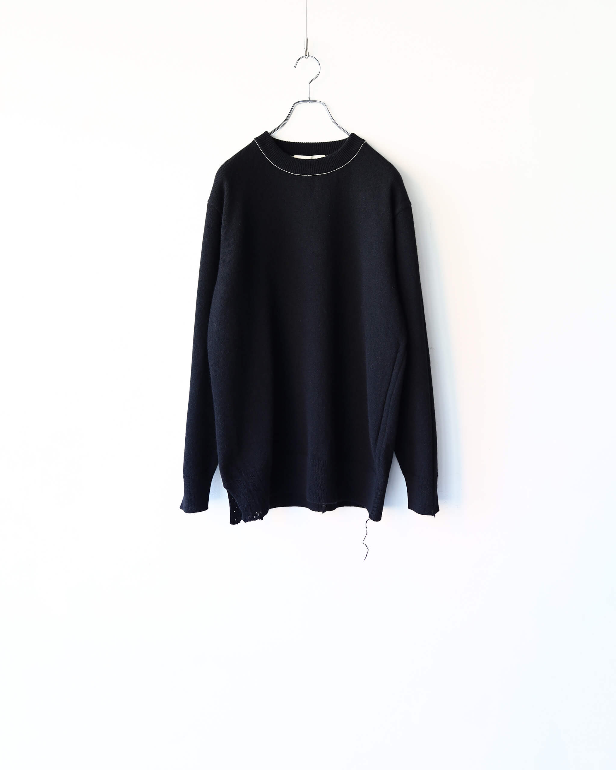 TOHNAI CHUNKY WOOL / KNIT CREW 