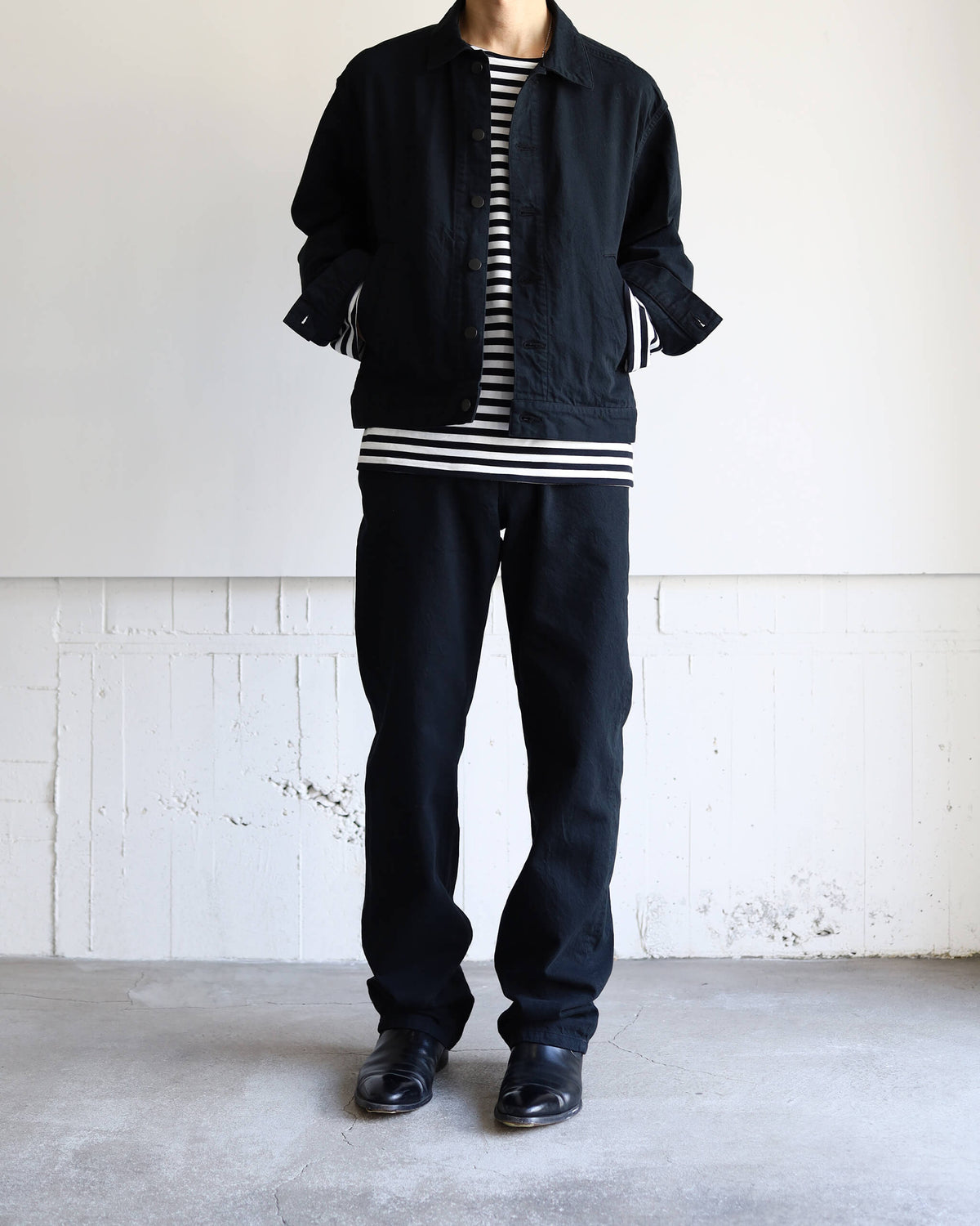 DENIM JACKET "BLACK"