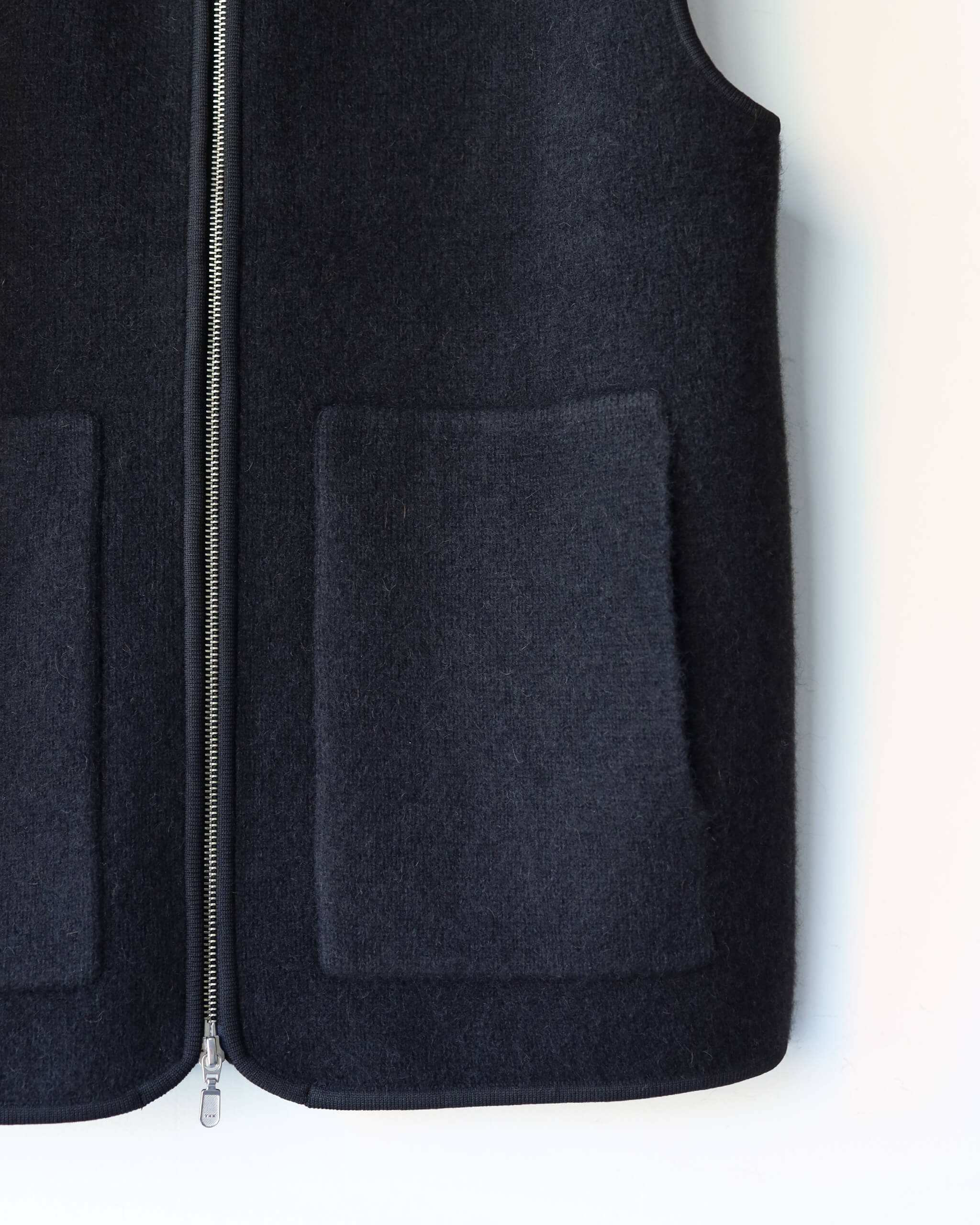 よ*け様 25aw walenode Innocent YAK ZIP vest WALENODE innocent YAK Zip up vest | MusterWerk