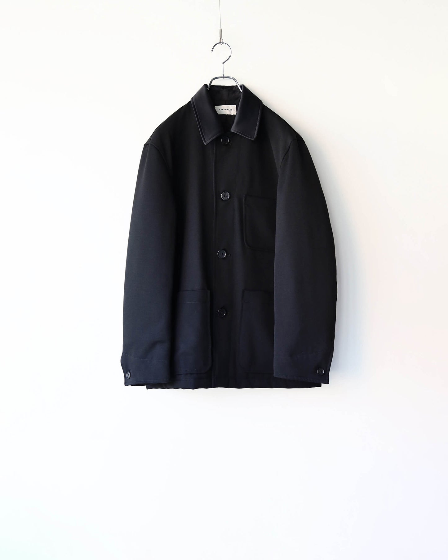 TUXEDO COVERALL POLWARTH TUXEDO CLOTH "BLACK"