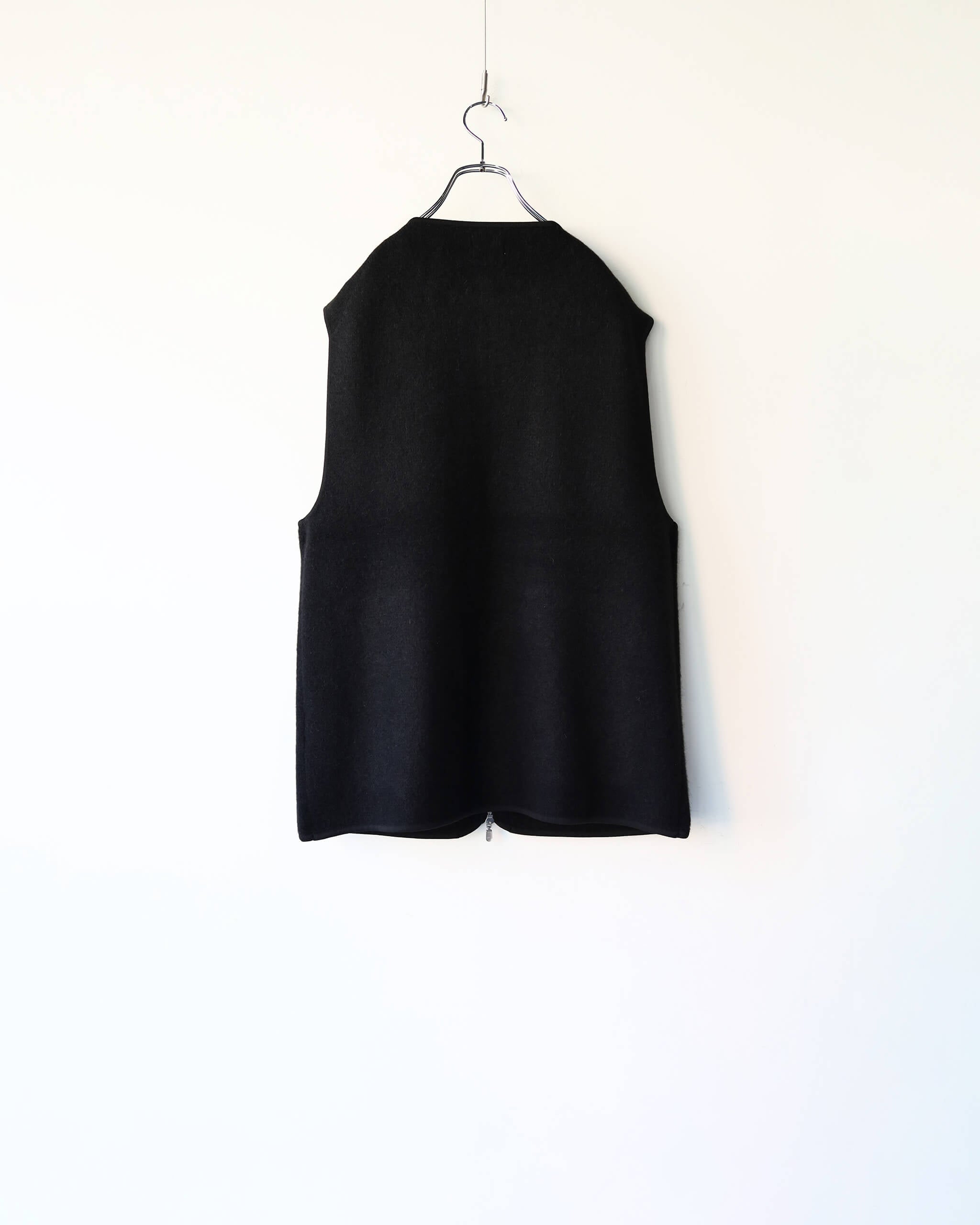 トップス Walenode 24AW Innocent Yak Zip Up Vest walenode(ウェルノード) INNOCENT YAK ZIP UP VEST -Amanojak.