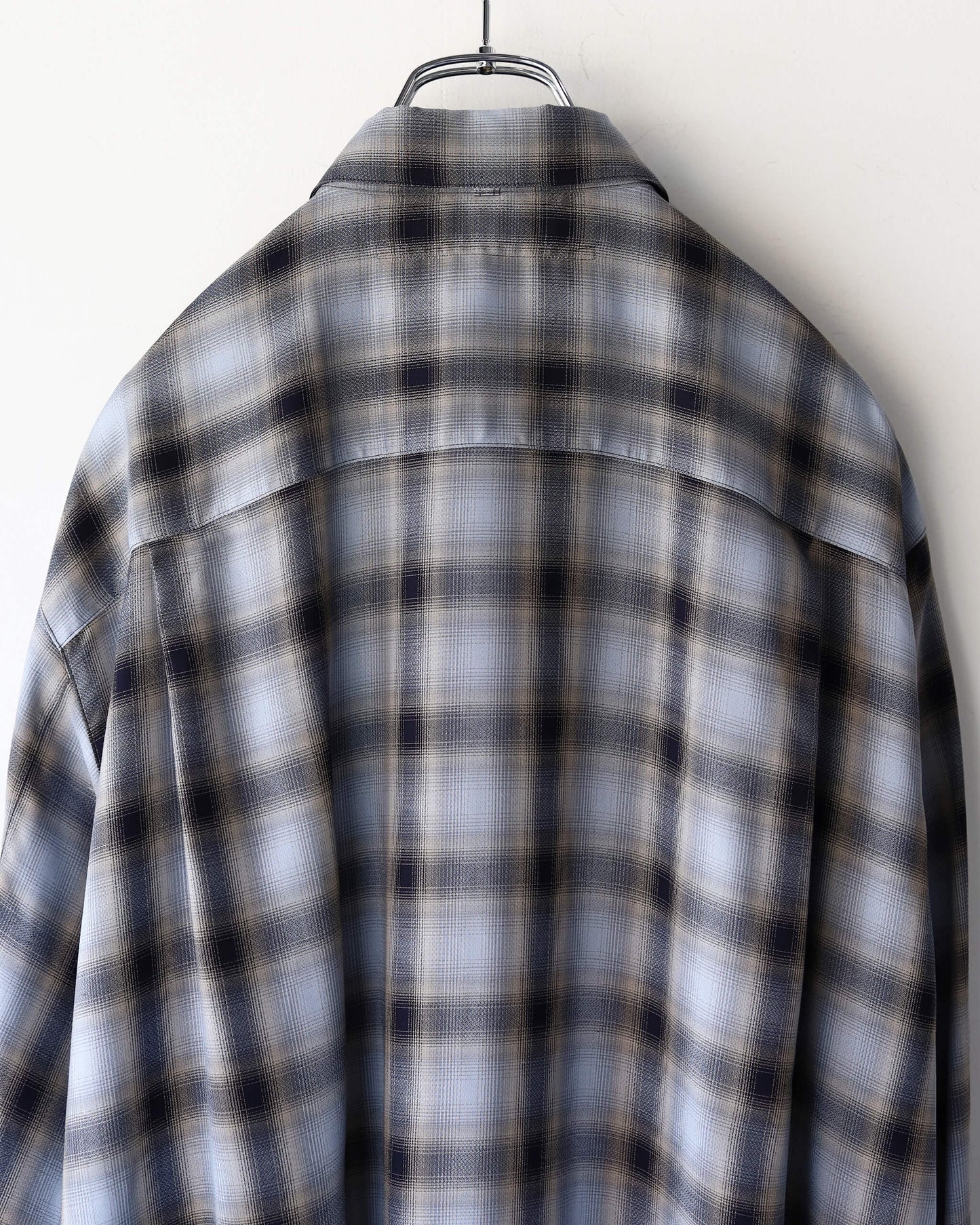 NECKTIE SHIRT "NAVY"